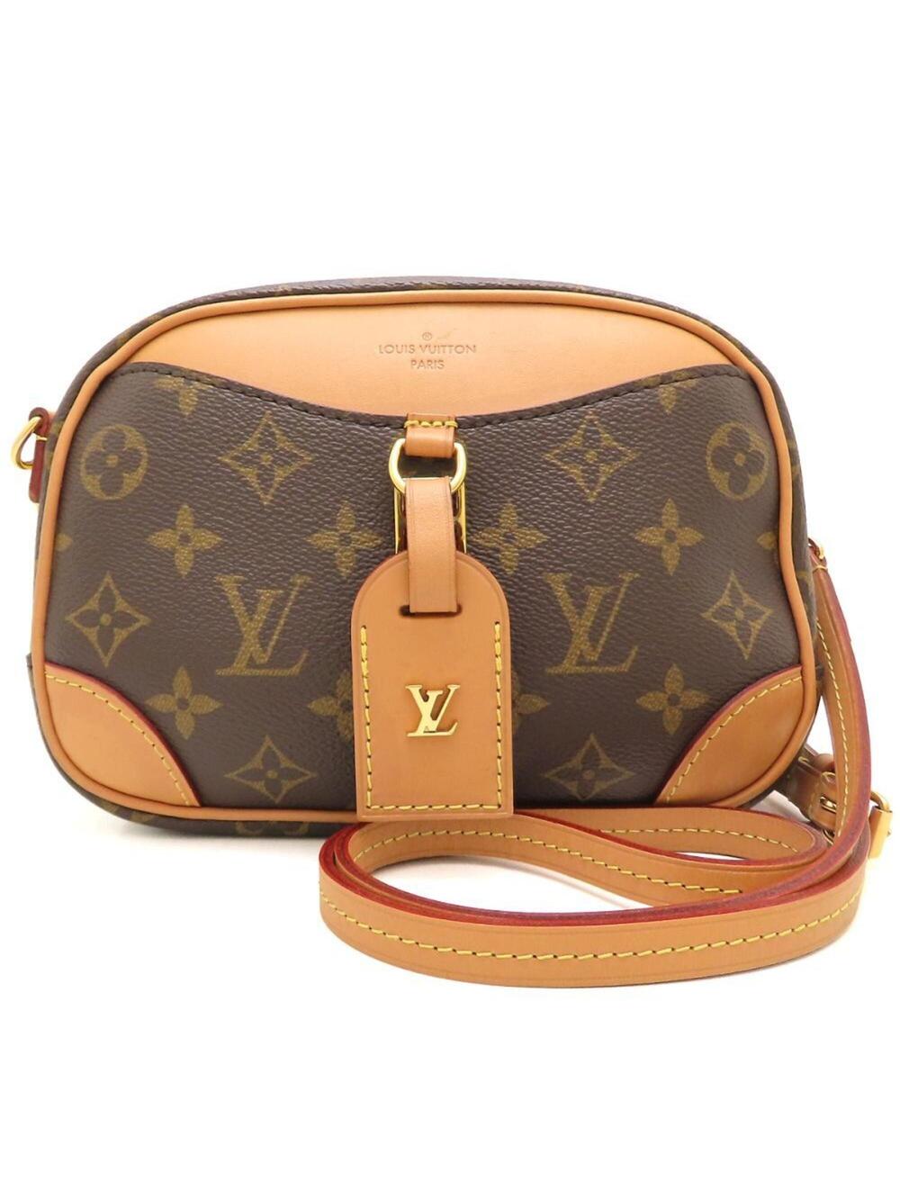 Louis Vuitton Deauville Handbag Canvas #375146L18B